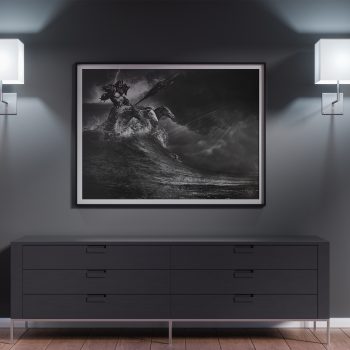 48 x 36 Inch Modern Poster Mockup by Anthony Boyd Graphics