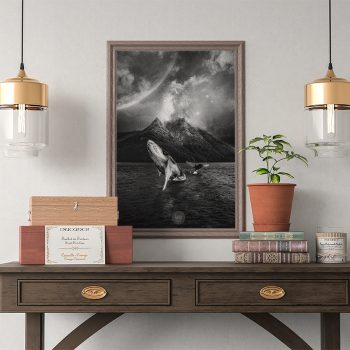 Vintage Poster Mockup by Anthony Boyd Graphics